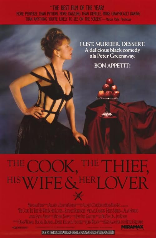 The Cook, the Thief, His Wife & Her Lover 1989